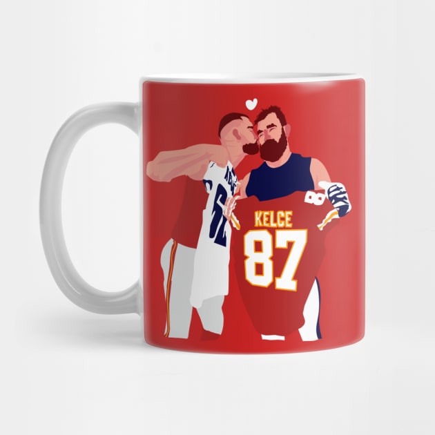 Travis KELCE x Jason KELCE by Mic jr